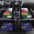 US Virgin Islands - Puerto Rico Day Car Mats Boricua Coqui Yellow-colored Eagle - Wonder Print Shop
