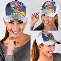 US Virgin Islands - Puerto Rico Day Classic Cap Boricua Coqui Yellow-colored Eagle - Wonder Print Shop