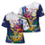 US Virgin Islands - Puerto Rico Day Cross Shoulder Shirt Boricua Coqui Yellow-colored Eagle - Wonder Print Shop