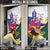 US Virgin Islands - Puerto Rico Day Door Cover Boricua Coqui Yellow-colored Eagle - Wonder Print Shop