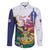US Virgin Islands - Puerto Rico Day Family Matching Mermaid Dress and Hawaiian Shirt Boricua Coqui Yellow-colored Eagle - Wonder Print Shop