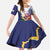 US Virgin Islands - Puerto Rico Day Family Matching Off Shoulder Maxi Dress and Hawaiian Shirt Boricua Coqui Yellow-colored Eagle - Wonder Print Shop