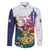 US Virgin Islands - Puerto Rico Day Family Matching Puletasi and Hawaiian Shirt Boricua Coqui Yellow-colored Eagle - Wonder Print Shop