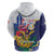 US Virgin Islands - Puerto Rico Day Hoodie Boricua Coqui Yellow-colored Eagle - Wonder Print Shop