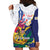 US Virgin Islands - Puerto Rico Day Hoodie Dress Boricua Coqui Yellow-colored Eagle - Wonder Print Shop