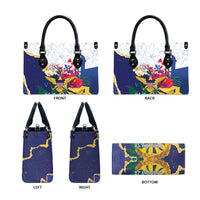 US Virgin Islands - Puerto Rico Day Leather Bag Boricua Coqui Yellow-colored Eagle - Wonder Print Shop