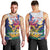 US Virgin Islands - Puerto Rico Day Men Tank Top Boricua Coqui Yellow-colored Eagle - Wonder Print Shop