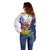 US Virgin Islands - Puerto Rico Day Off Shoulder Sweater Boricua Coqui Yellow-colored Eagle - Wonder Print Shop