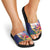 US Virgin Islands - Puerto Rico Day Slide Sandals Boricua Coqui Yellow-colored Eagle - Wonder Print Shop