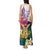 US Virgin Islands - Puerto Rico Day Tank Maxi Dress Boricua Coqui Yellow-colored Eagle - Wonder Print Shop