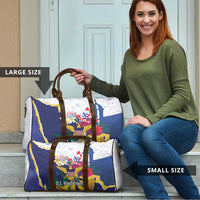 US Virgin Islands - Puerto Rico Day Travel Bag Boricua Coqui Yellow-colored Eagle - Wonder Print Shop