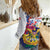 US Virgin Islands - Puerto Rico Day Women Casual Shirt Boricua Coqui Yellow-colored Eagle - Wonder Print Shop