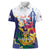 US Virgin Islands - Puerto Rico Day Women Polo Shirt Boricua Coqui Yellow-colored Eagle - Wonder Print Shop