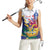 US Virgin Islands - Puerto Rico Day Women Sleeveless Polo Shirt Boricua Coqui Yellow-colored Eagle - Wonder Print Shop