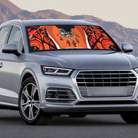 Personalized Orange Day Canada Auto Sun Shade Honouring The Children Haida Pattern - Wonder Print Shop