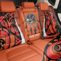 Personalized Orange Day Canada Back Car Seat Cover Honouring The Children Haida Pattern - Wonder Print Shop