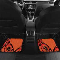 Personalized Orange Day Canada Car Mats Honouring The Children Haida Pattern - Wonder Print Shop
