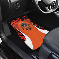 Personalized Orange Day Canada Car Mats Honouring The Children Haida Pattern - Wonder Print Shop