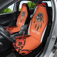 Personalized Orange Day Canada Car Seat Cover Honouring The Children Haida Pattern - Wonder Print Shop