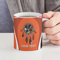 Personalized Orange Day Canada Ceramic Mug Honouring The Children Haida Pattern - Wonder Print Shop