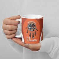 Personalized Orange Day Canada Ceramic Mug Honouring The Children Haida Pattern - Wonder Print Shop