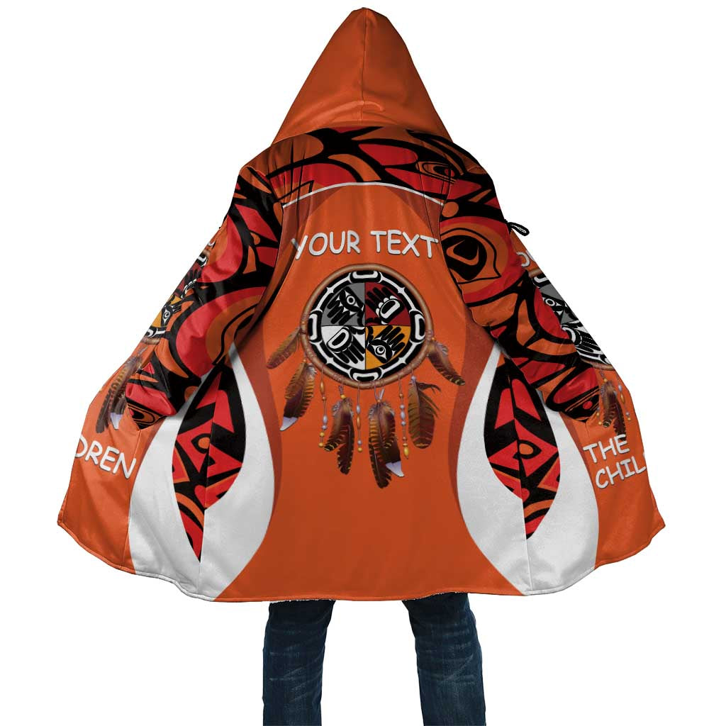 Personalized Orange Day Canada Cloak Honouring The Children Haida Pattern - Wonder Print Shop