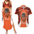 Personalized Orange Day Canada Couples Matching Summer Maxi Dress and Hawaiian Shirt Honouring The Children Haida Pattern - Wonder Print Shop