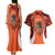 Personalized Orange Day Canada Couples Matching Tank Maxi Dress and Hawaiian Shirt Honouring The Children Haida Pattern - Wonder Print Shop