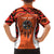 Personalized Orange Day Canada Family Matching Off The Shoulder Long Sleeve Dress and Hawaiian Shirt Honouring The Children Haida Pattern - Wonder Print Shop