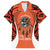 Personalized Orange Day Canada Family Matching Off The Shoulder Long Sleeve Dress and Hawaiian Shirt Honouring The Children Haida Pattern - Wonder Print Shop