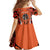 Personalized Orange Day Canada Family Matching Off Shoulder Maxi Dress and Hawaiian Shirt Honouring The Children Haida Pattern - Wonder Print Shop