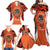 Personalized Orange Day Canada Family Matching Off Shoulder Maxi Dress and Hawaiian Shirt Honouring The Children Haida Pattern - Wonder Print Shop