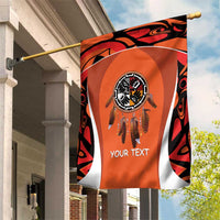 Personalized Orange Day Canada Garden Flag Honouring The Children Haida Pattern - Wonder Print Shop