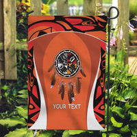 Personalized Orange Day Canada Garden Flag Honouring The Children Haida Pattern - Wonder Print Shop