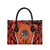 Personalized Orange Day Canada Leather Bag Honouring The Children Haida Pattern - Wonder Print Shop