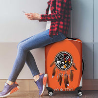 Personalized Orange Day Canada Luggage Cover Honouring The Children Haida Pattern - Wonder Print Shop