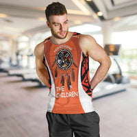 Personalized Orange Day Canada Men Tank Top Honouring The Children Haida Pattern - Wonder Print Shop