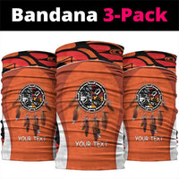 Personalized Orange Day Canada Neck Gaiter Honouring The Children Haida Pattern - Wonder Print Shop