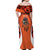 Personalized Orange Day Canada Off Shoulder Maxi Dress Honouring The Children Haida Pattern - Wonder Print Shop