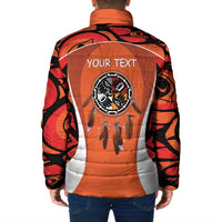 Personalized Orange Day Canada Padded Jacket Honouring The Children Haida Pattern - Wonder Print Shop