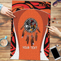 Personalized Orange Day Canada Puzzle Honouring The Children Haida Pattern - Wonder Print Shop