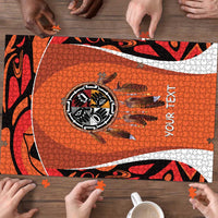 Personalized Orange Day Canada Puzzle Honouring The Children Haida Pattern - Wonder Print Shop