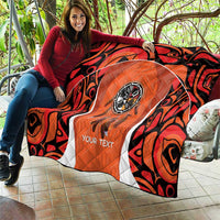 Personalized Orange Day Canada Quilt Honouring The Children Haida Pattern - Wonder Print Shop