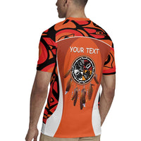Personalized Orange Day Canada Rugby Jersey Honouring The Children Haida Pattern - Wonder Print Shop