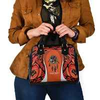 Personalized Orange Day Canada Shoulder Handbag Honouring The Children Haida Pattern - Wonder Print Shop