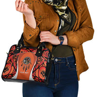 Personalized Orange Day Canada Shoulder Handbag Honouring The Children Haida Pattern - Wonder Print Shop