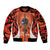 Personalized Orange Day Canada Sleeve Zip Bomber Jacket Honouring The Children Haida Pattern - Wonder Print Shop