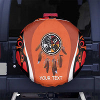 Personalized Orange Day Canada Spare Tire Cover Honouring The Children Haida Pattern - Wonder Print Shop