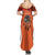 Personalized Orange Day Canada Summer Maxi Dress Honouring The Children Haida Pattern - Wonder Print Shop