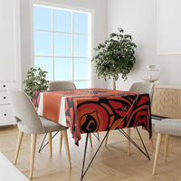 Personalized Orange Day Canada Tablecloth Honouring The Children Haida Pattern - Wonder Print Shop